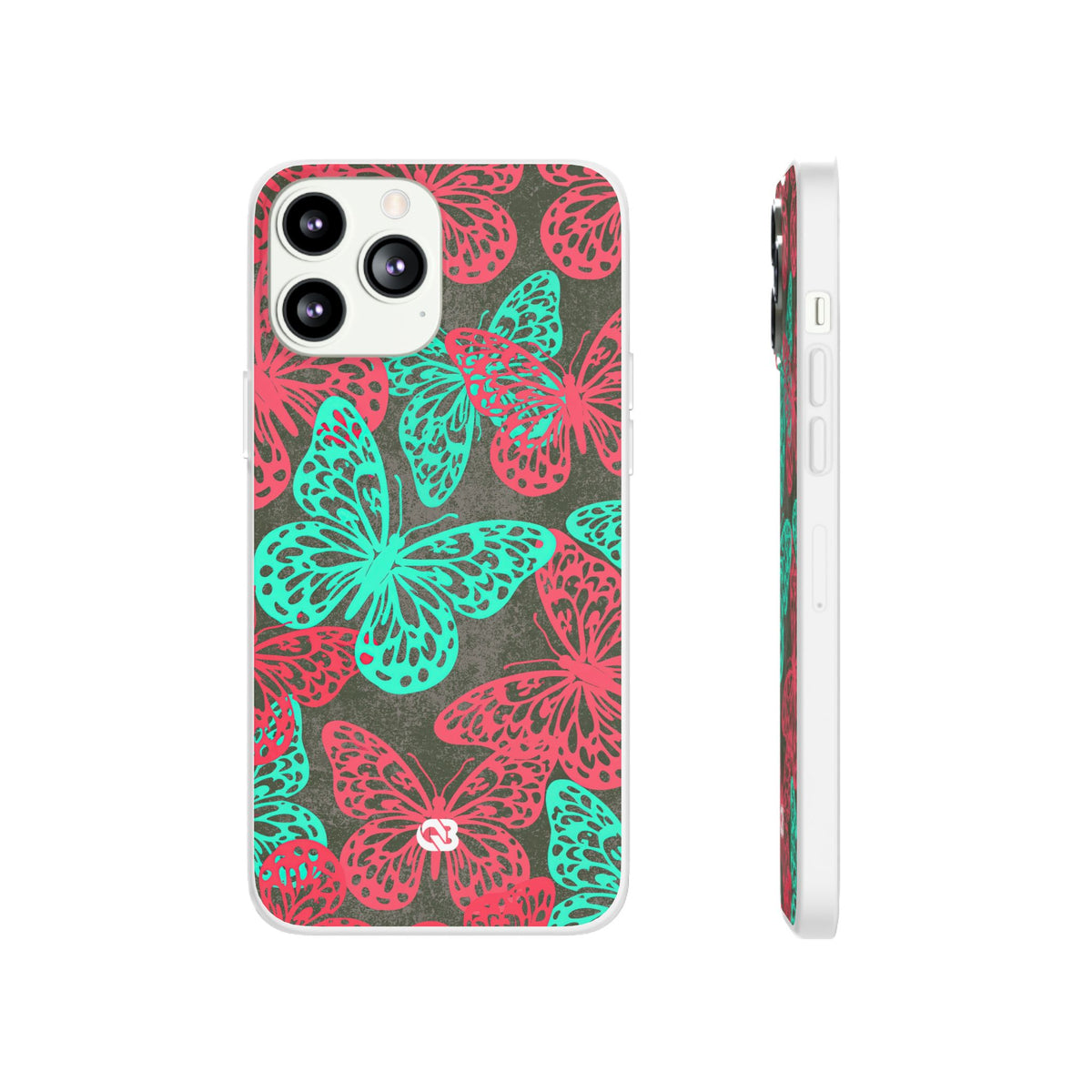 Electric Papillon · Lite Phone Case for iPhone ·  Pink