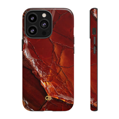 Amber Embrace · Tough Phone Case for iPhone · Brown