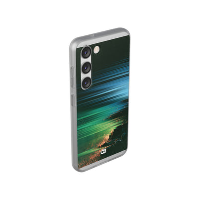 Digital Shoreline Drift · Lite Phone Case for Samsung · Teal