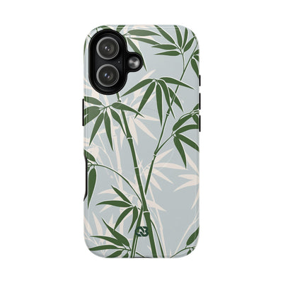 Serene Bamboo · Tough 2.0 Magnetic Phone Case for iPhone · Green