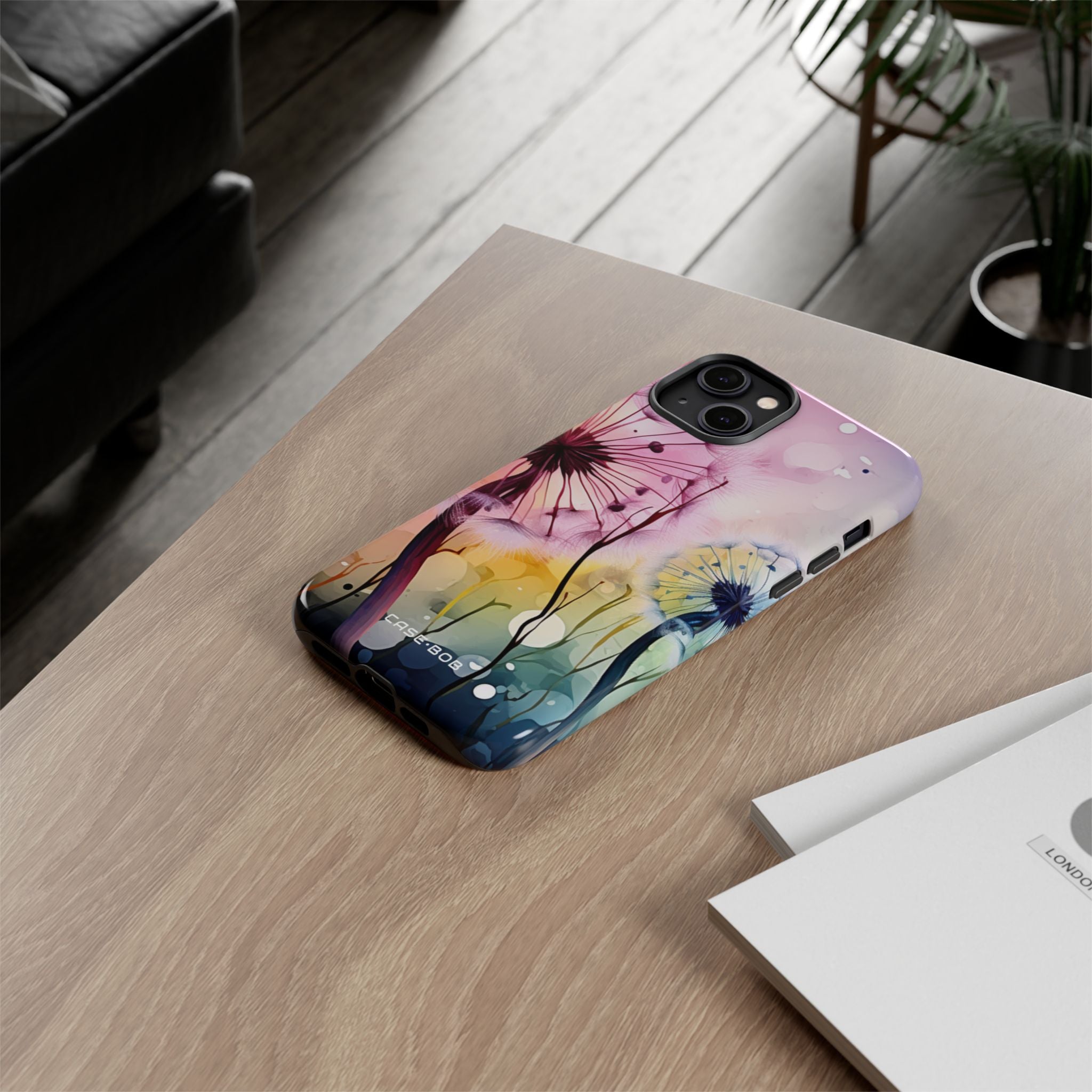 Dandelion Glow iPhone 14 Plus Case - Tough