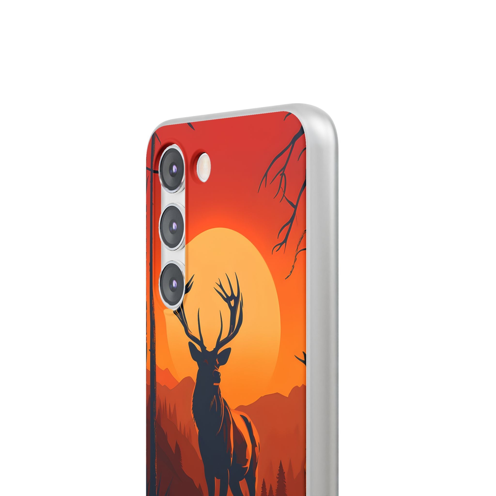 Amber Ridge Stag · Soft Phone Case for Samsung