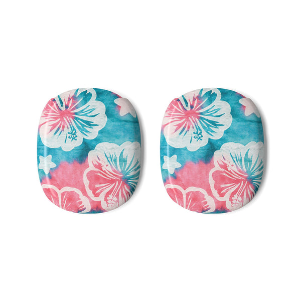 Tropical Hibiscus Bloom · Hard Case for AirPods Max · Teal