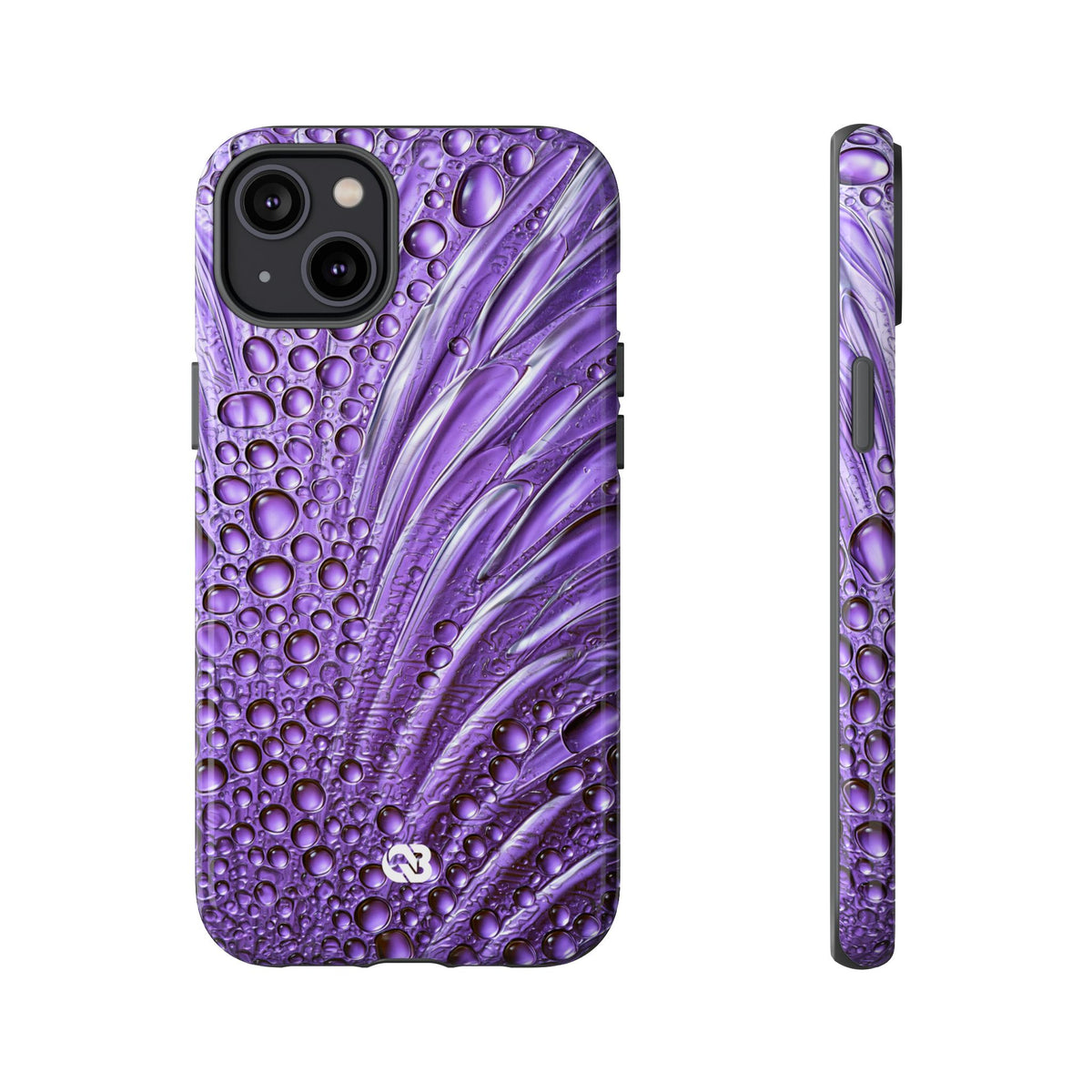 Violet Liquid Gel · Tough Phone Case for iPhone · Purple