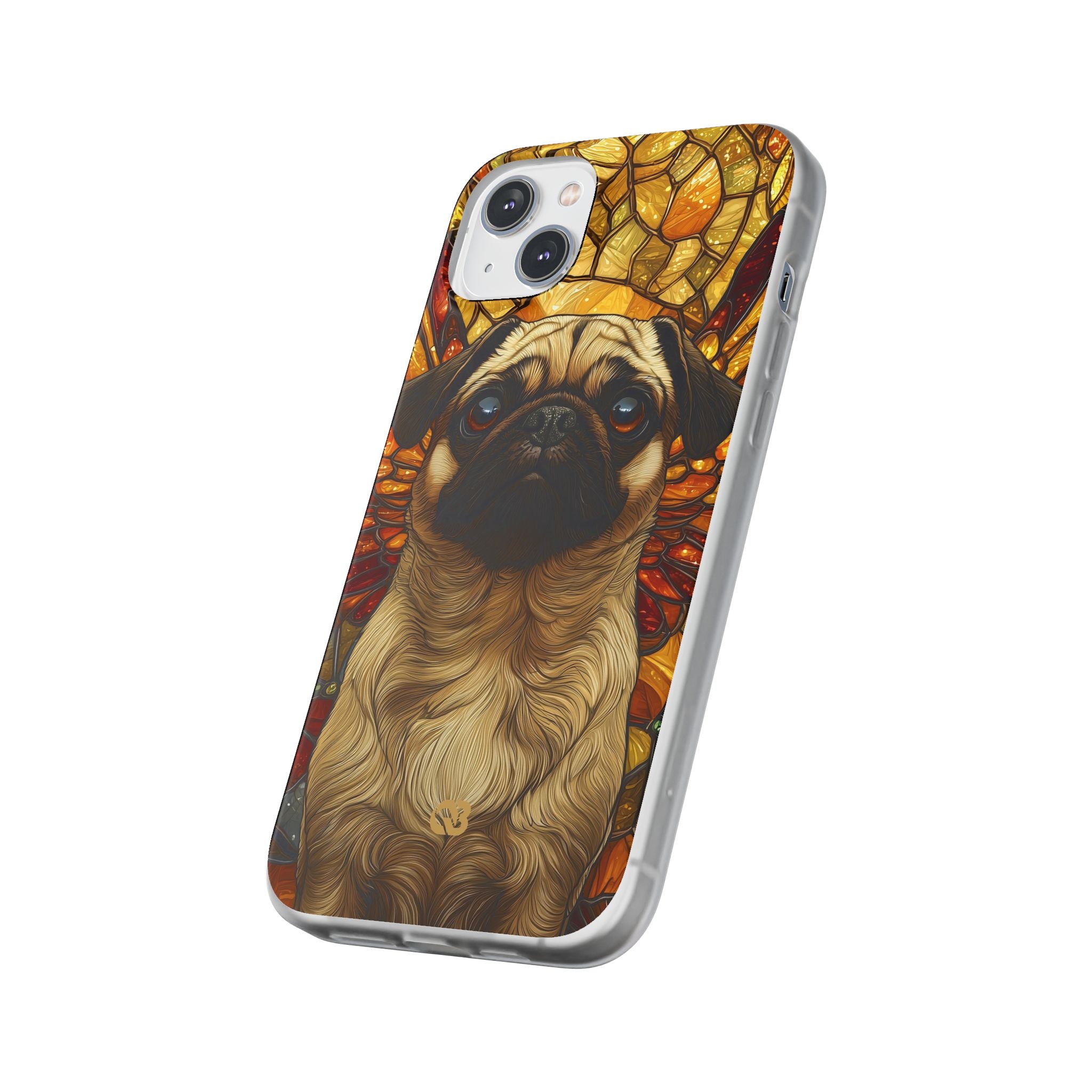 Amber Pug Divinity · Soft Case for iPhone