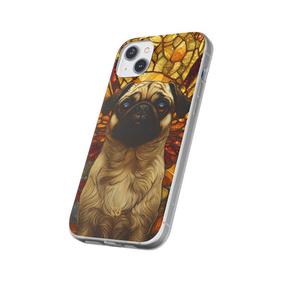 Amber Pug Divinity · Soft Case for iPhone