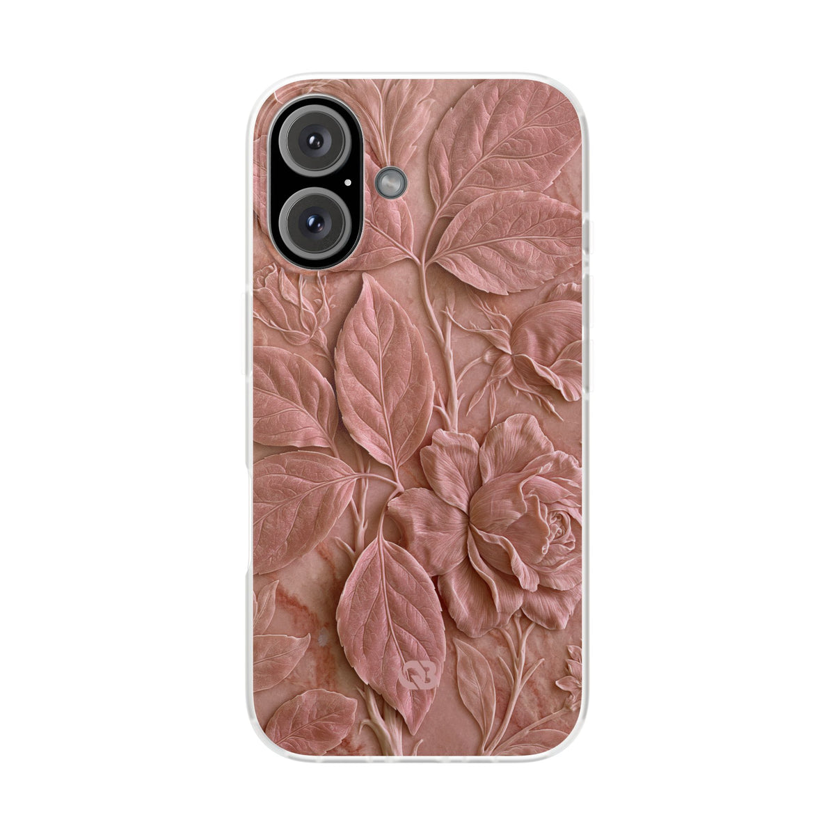 Blush Rose Relief · Lite Phone Case for iPhone ·  Pink