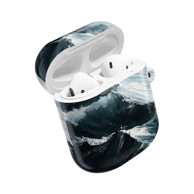 Nordic Swell · Hard Case for AirPods & AirPods Pro · Blue