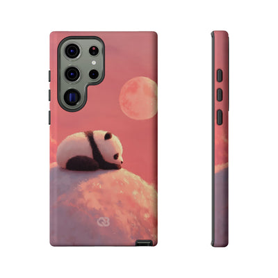 Rose Moon Panda · Tough Coque de téléphone pour Samsung