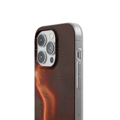 Caldera Ridge · Lite Phone Case for iPhone ·  Orange