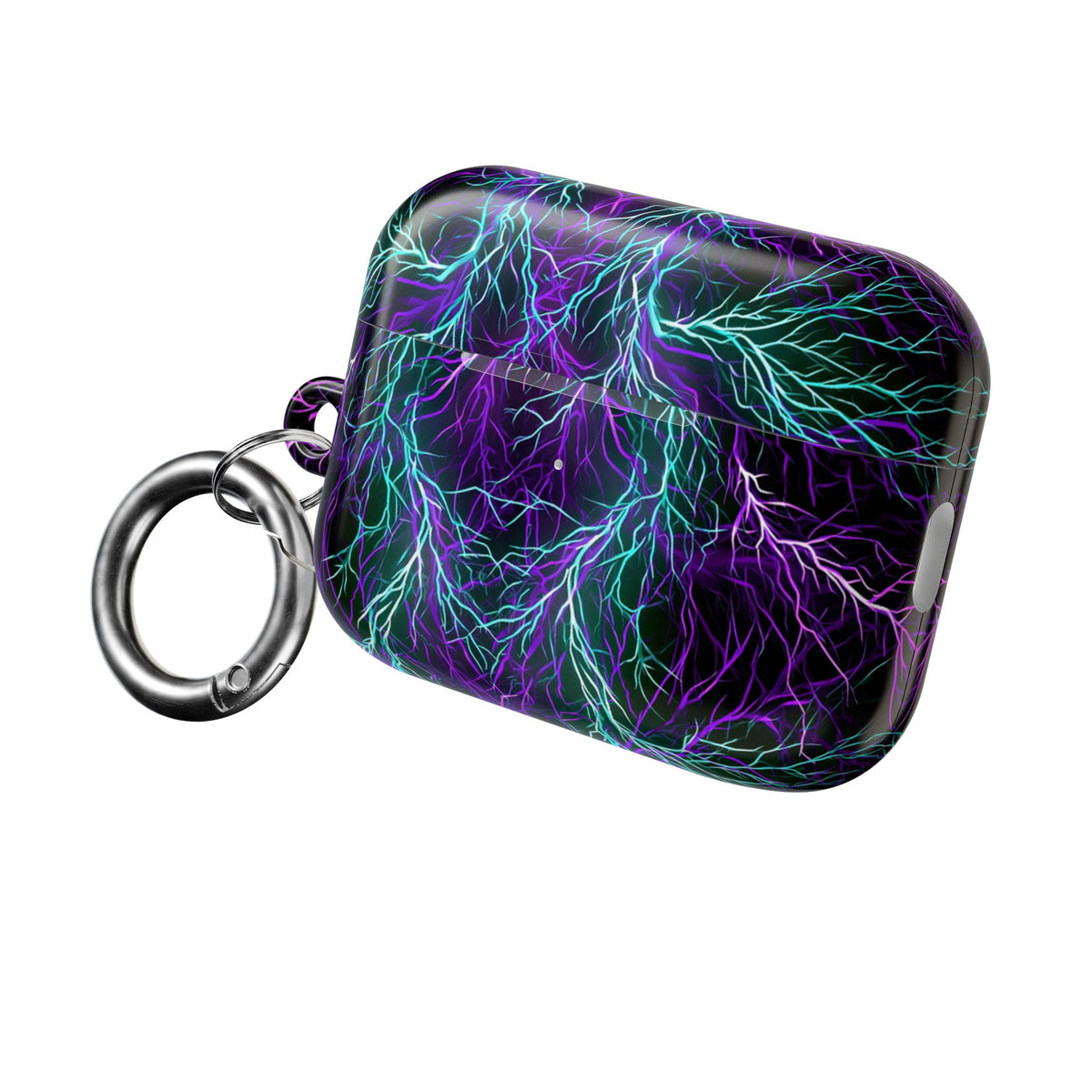 Electric Plasma Arbor · Hard Case for AirPods & AirPods Pro · Purple