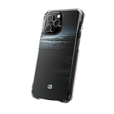 Orbital Horizon · Clear Impact Magnetic Phone Case for iPhone ·  Black