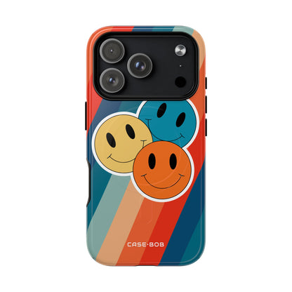 Triple Smile Breeze iPhone 17 Pro Case - Tough+ - CASE•BOB