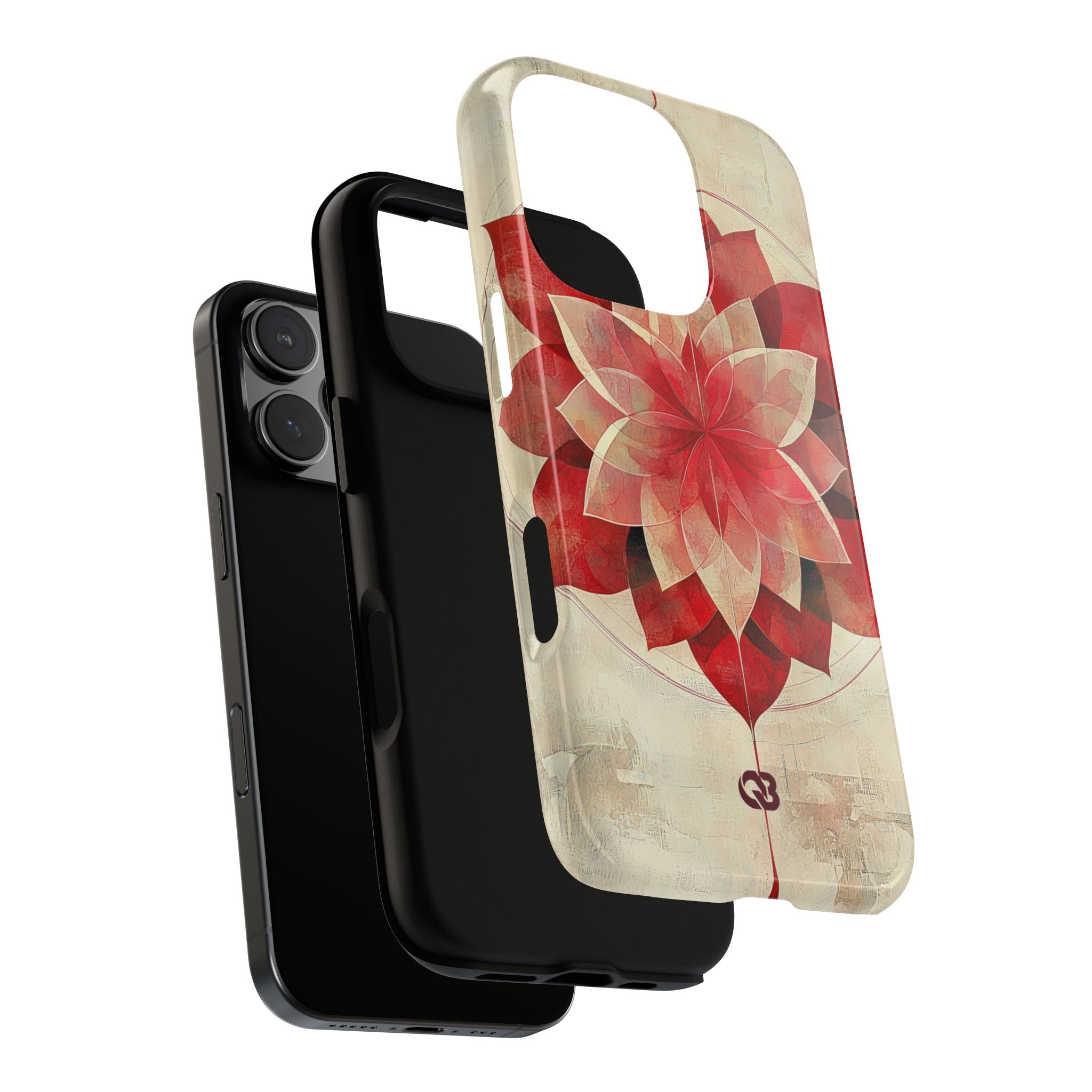 Crimson Petal Peak · Tough Phone Case for iPhone