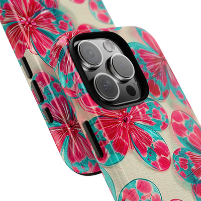 Lucite Jelly Bloom · Tough Phone Case for iPhone · Pink