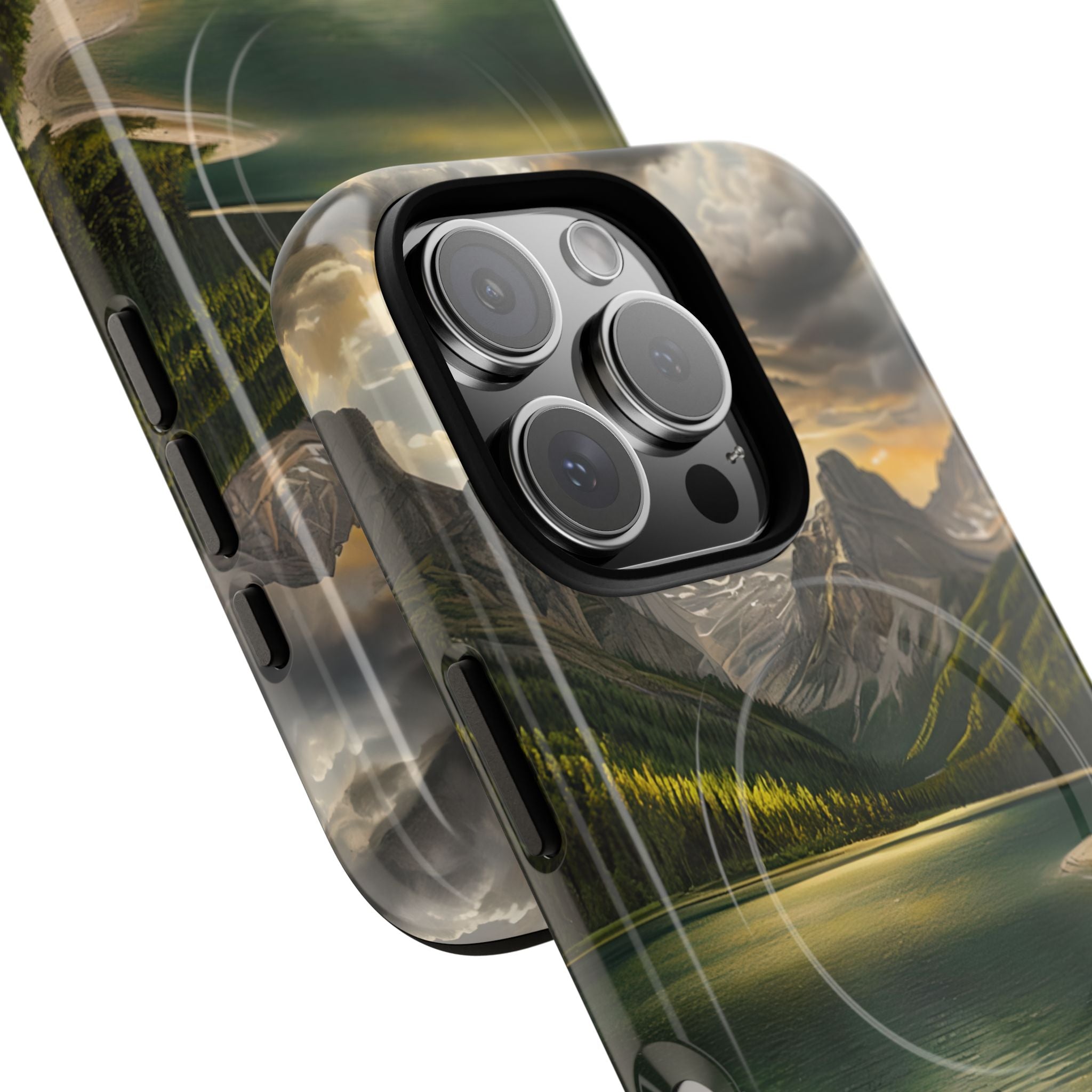 Gilded Mountain Lake · Tough+ Magsafe