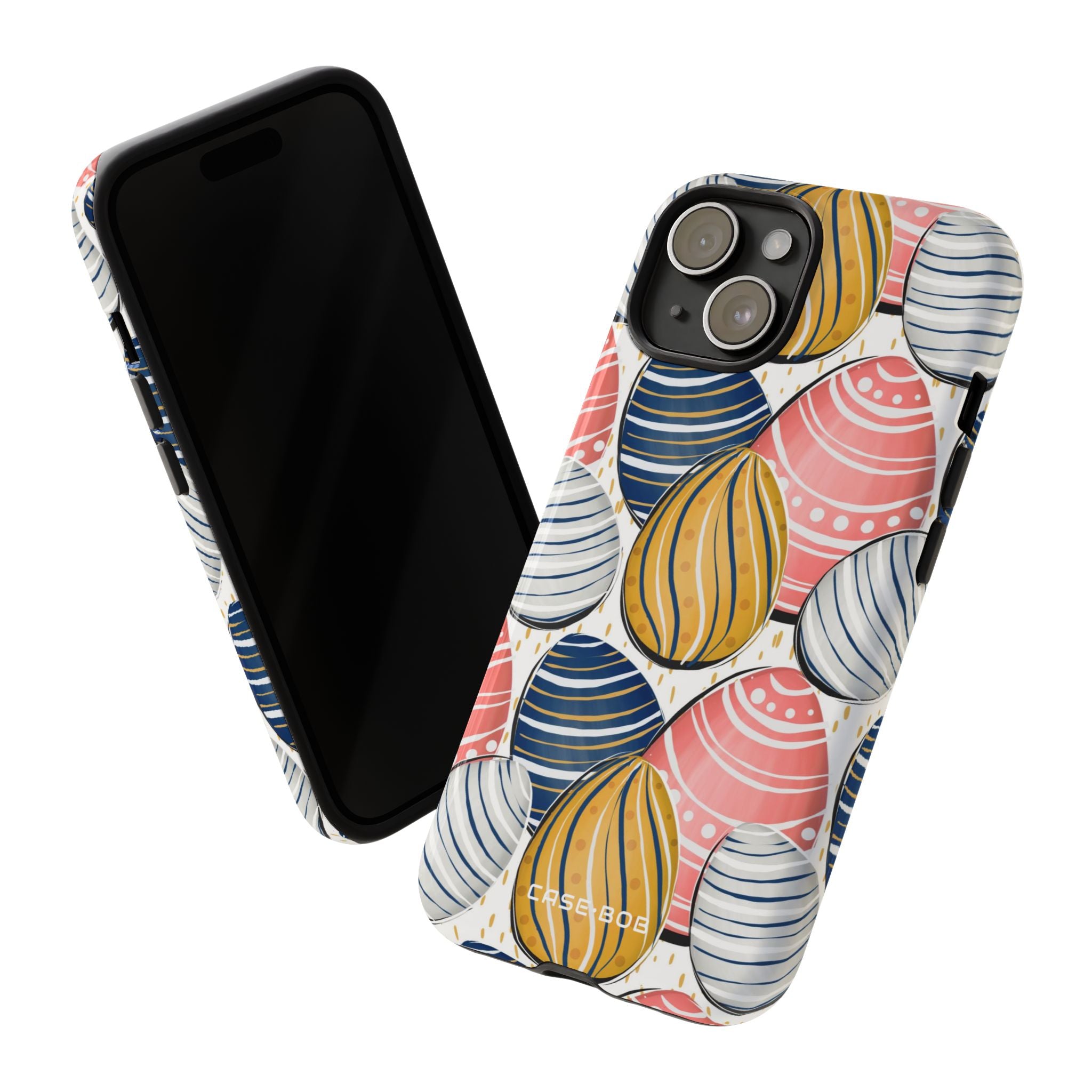 Pastel Eieren iPhone 15 Case - Tough