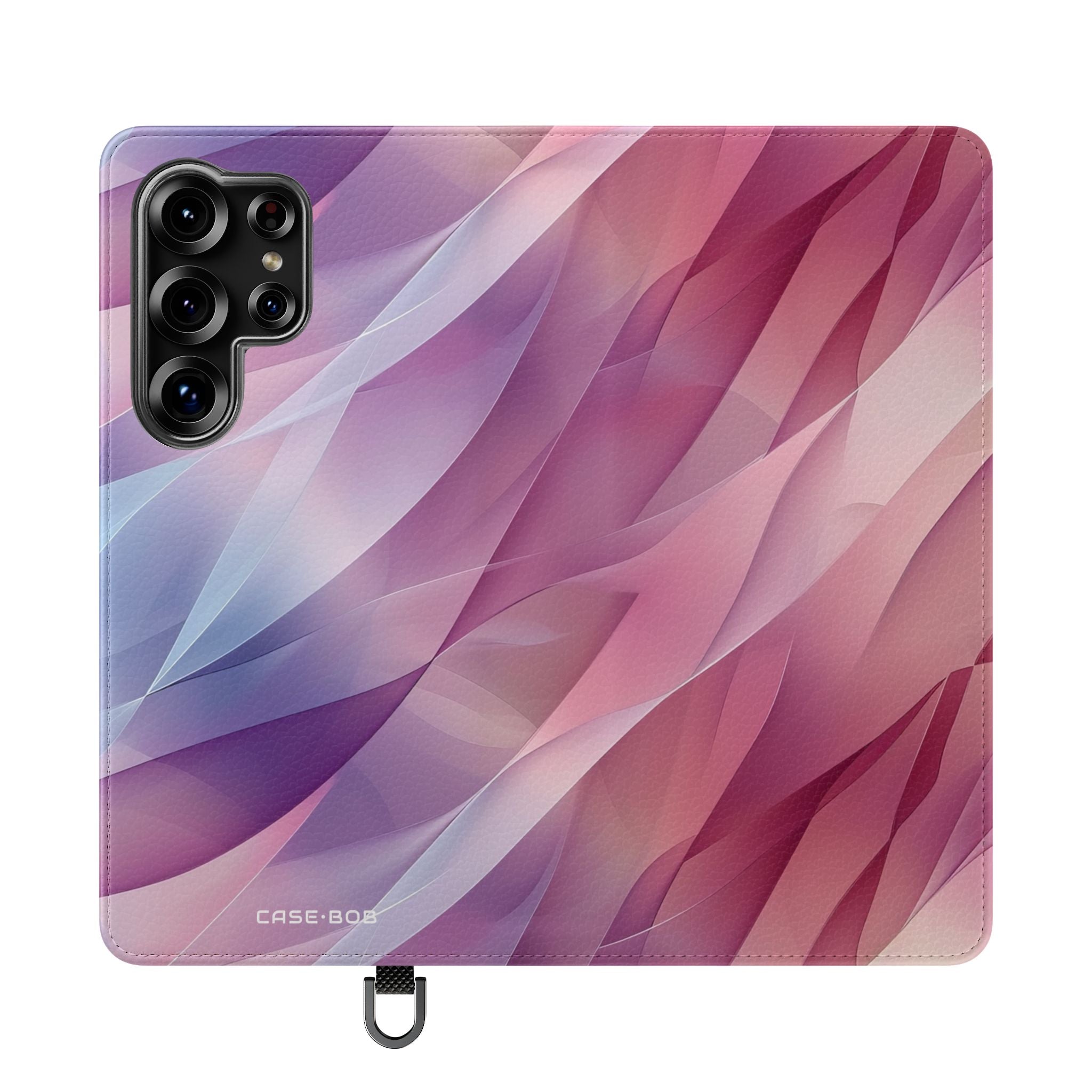 Pink Leafwave - Samsung S25 Ultra Case - Wallet
