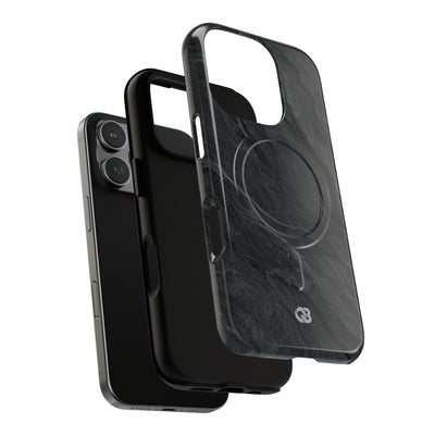 Black Tough 2.0 Magsafe Phone Case for iPhone - Midnight Slate Ridge