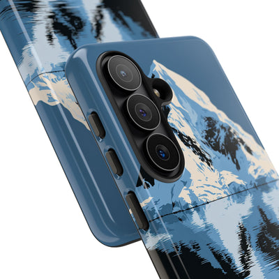 Blue Tough Phone Case for Samsung - Arctic Summit Mirror