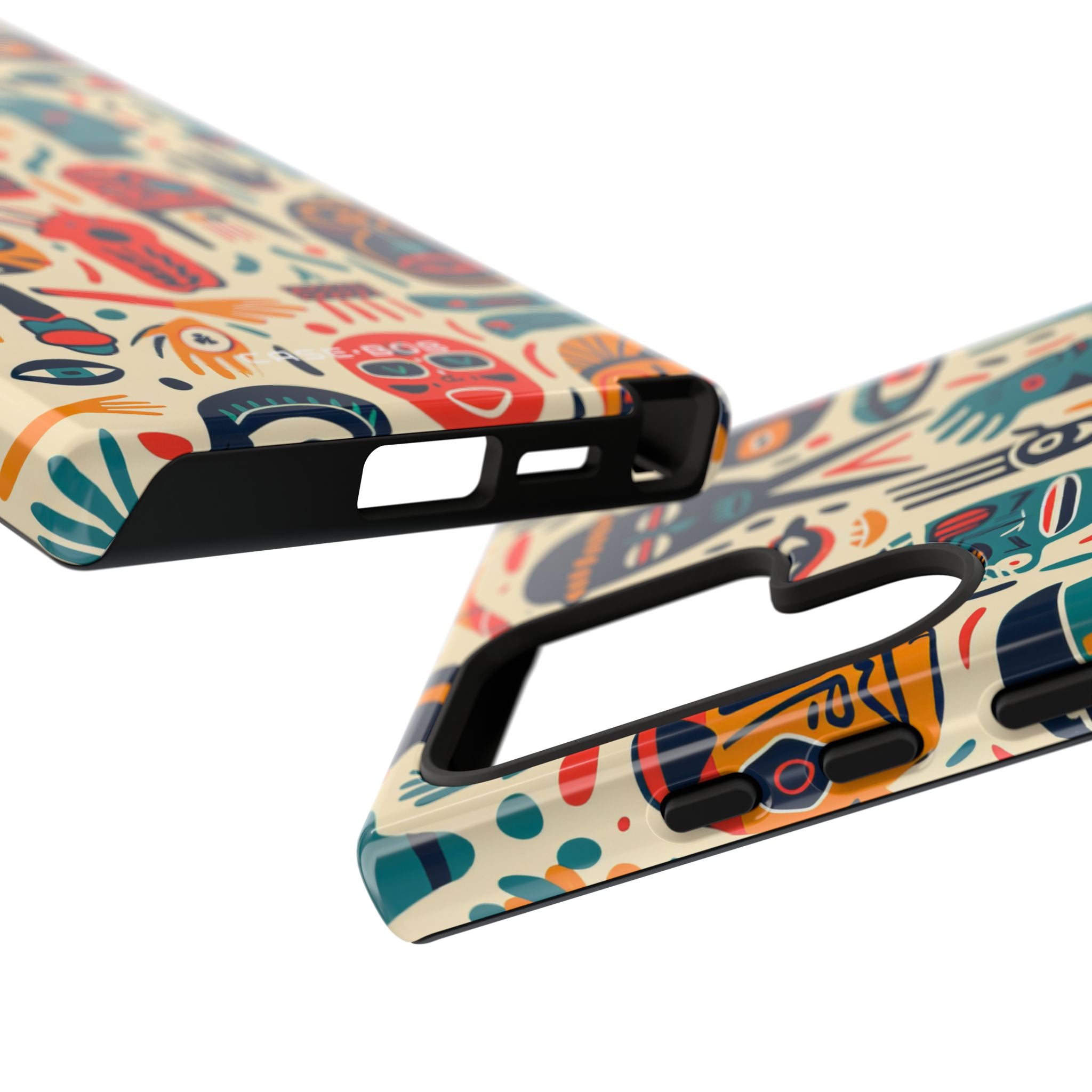 Lebendige Gesichter Samsung S24 Ultra Case - Tough