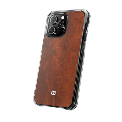 Orange Impact MagSafe Phone Case for iPhone - Oxidized Iron Crust