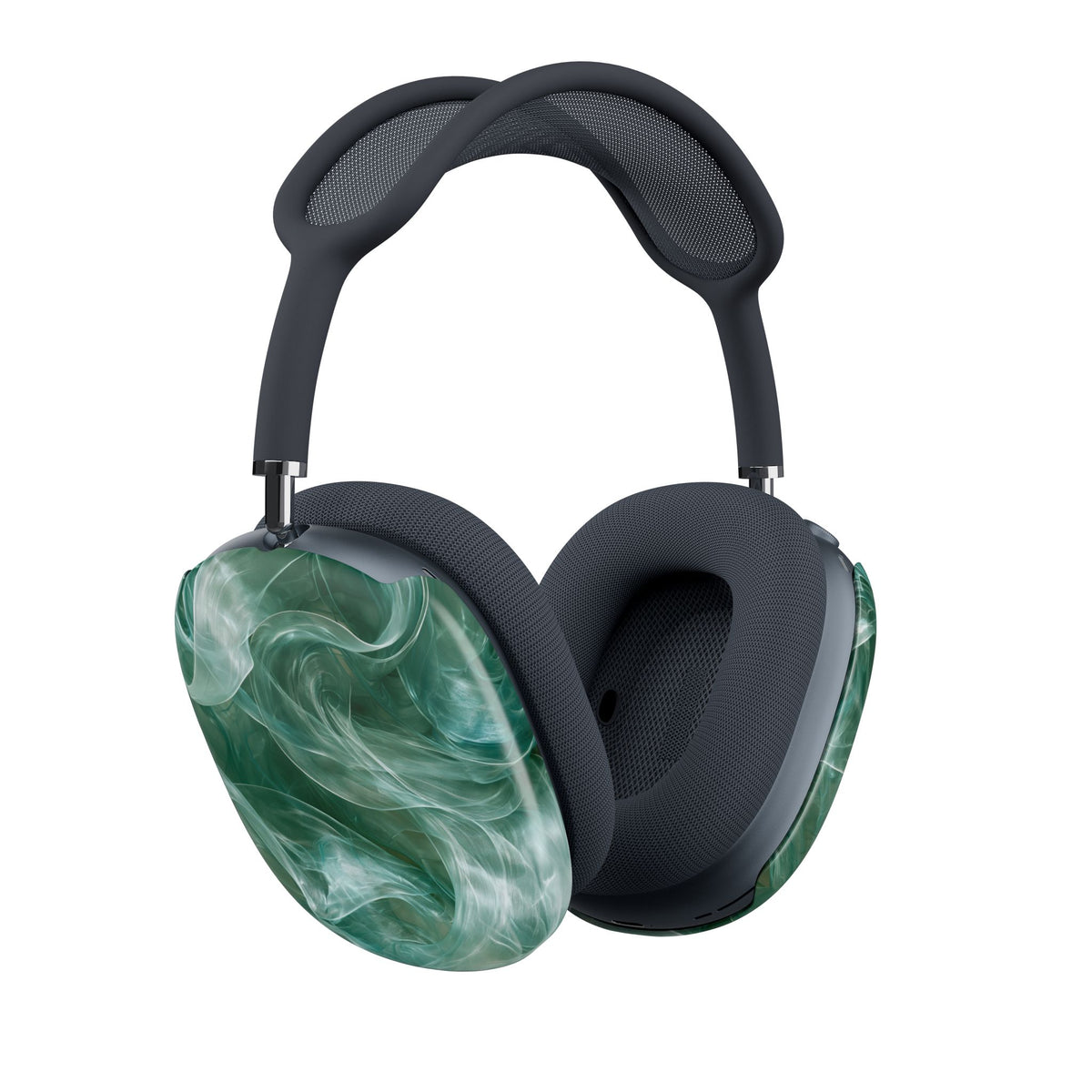 Translucent Aqua Flow · Hard Case for AirPods Max · Teal