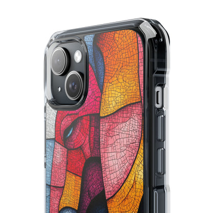 Elephant Mosaic iPhone 15 Plus Case - Impact