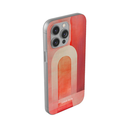 Crimson Arches iPhone 14 Pro Max Case - Soft