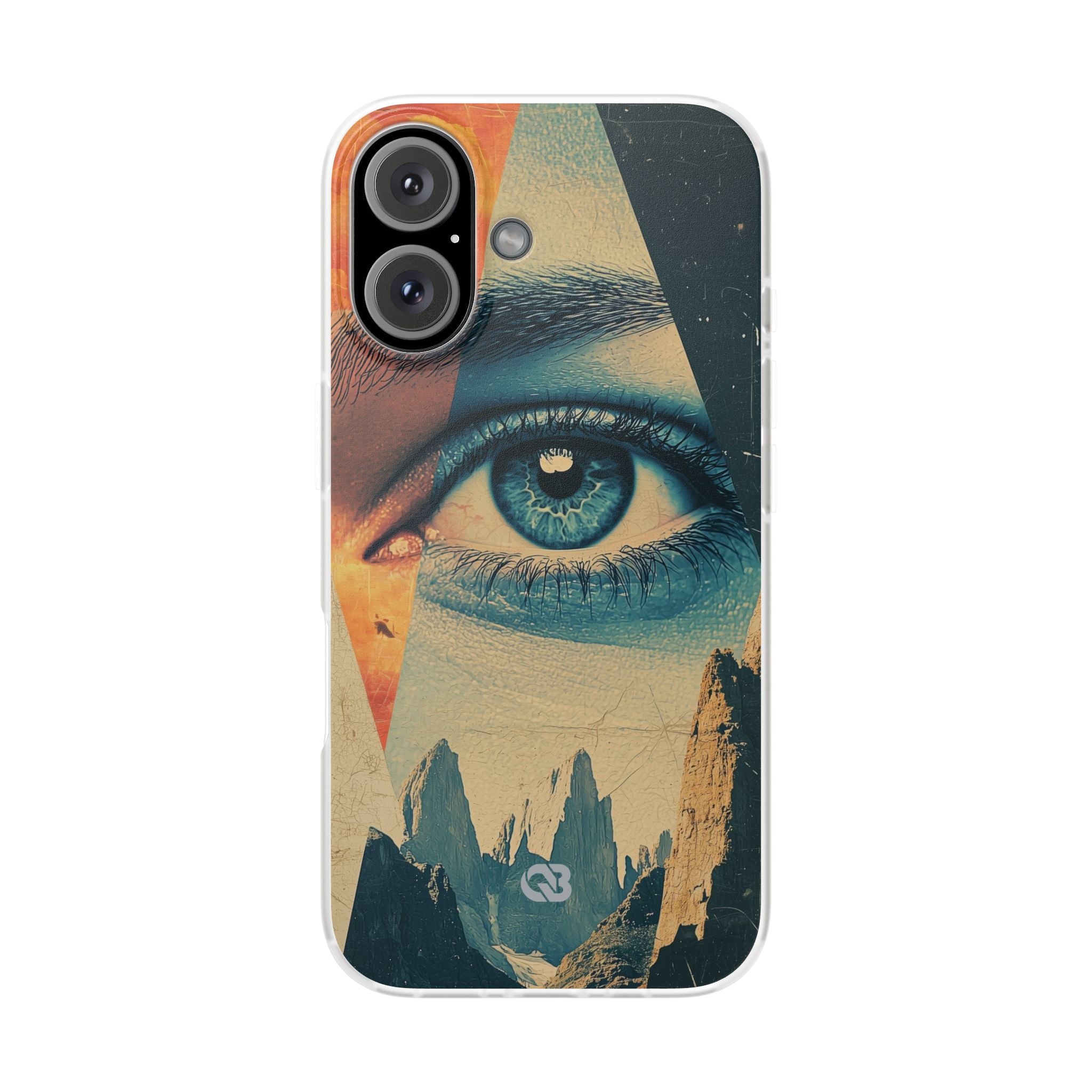 Fragmented Peak Gaze · Soft Phone Case for iPhone