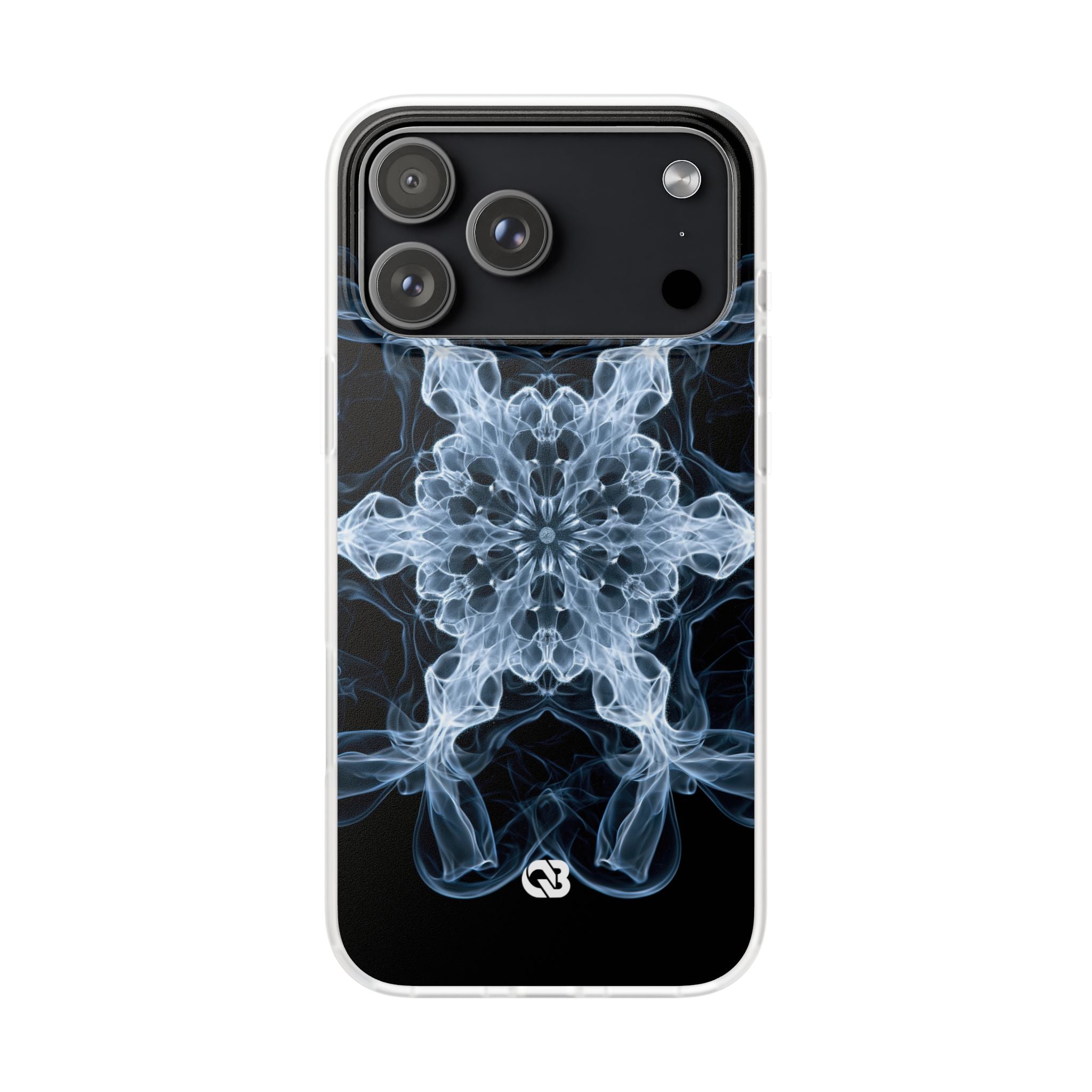 Blue Lite Phone Case for iPhone - Glacial Smoke Crown