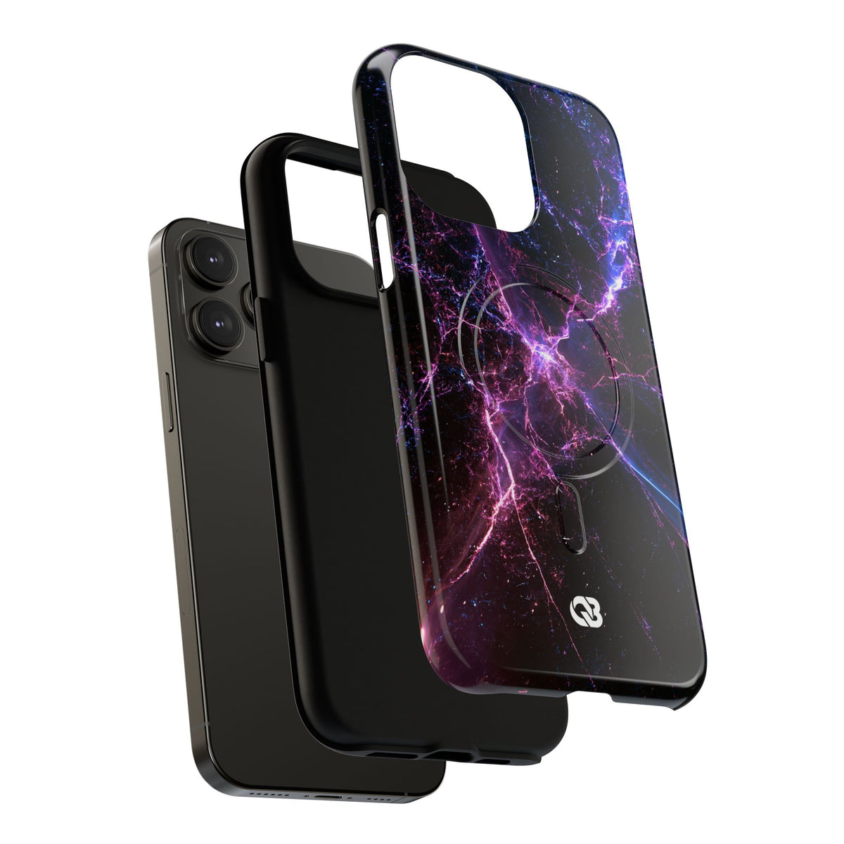 Neural Singularity · Tough 2.0 Magnetic Phone Case for iPhone · Black