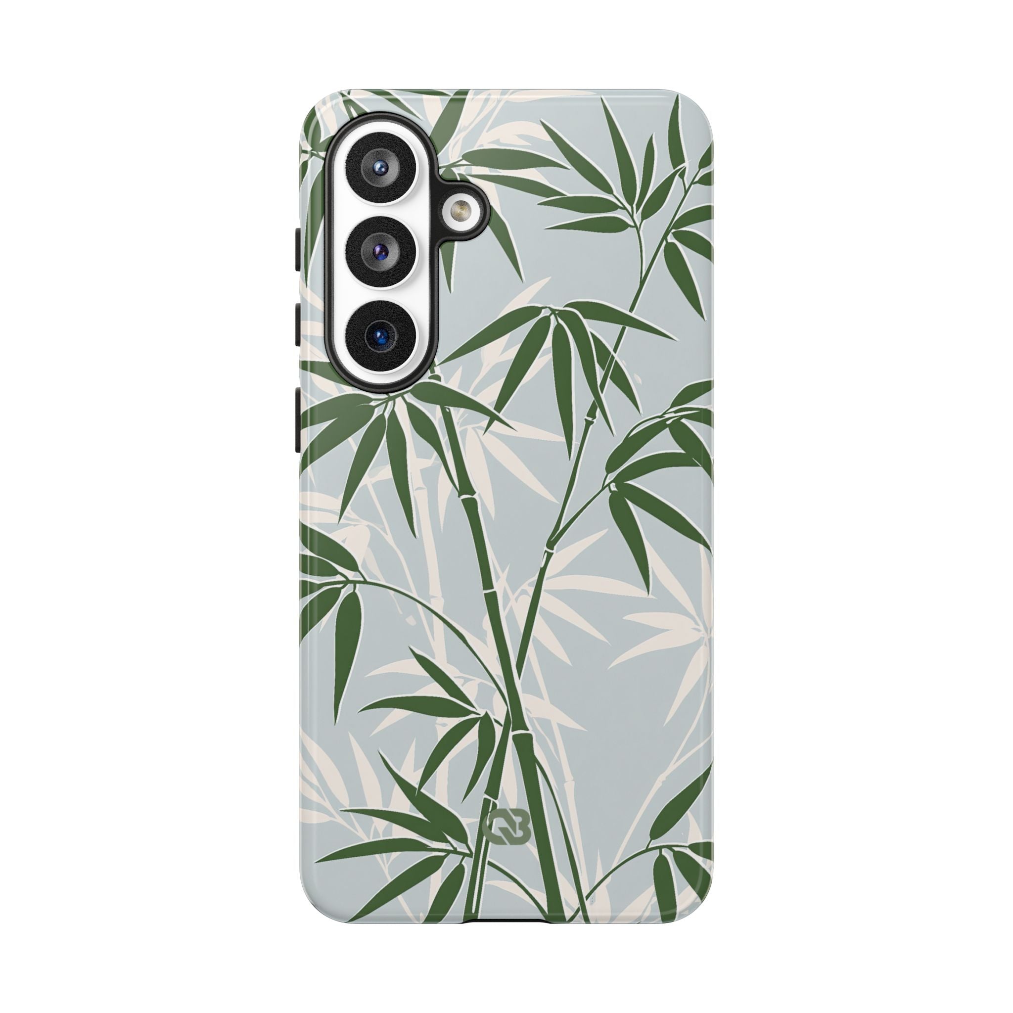 Green Tough Phone Case for Samsung - Kyoto Bamboo Canopy