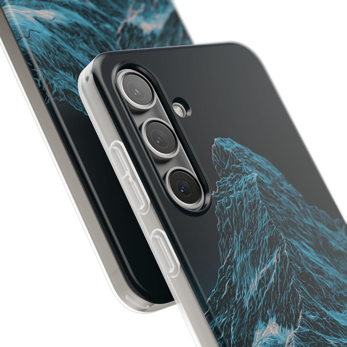 Glacial Alpine Peak · Lite Phone Case for Samsung · Blue