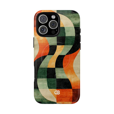 Burnt Orange Curve · Tough+ Phone Case for iPhone · Magsafe