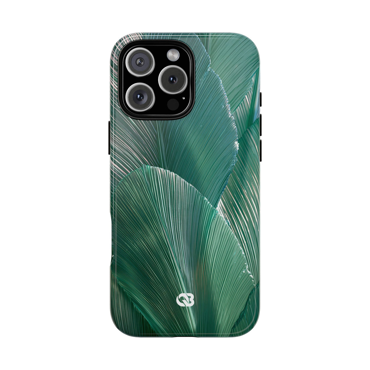 Translucent Fan Palm · Tough Phone Case for iPhone · Teal