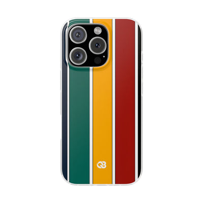 Retro Racing Bars · Soft Phone Case for iPhone