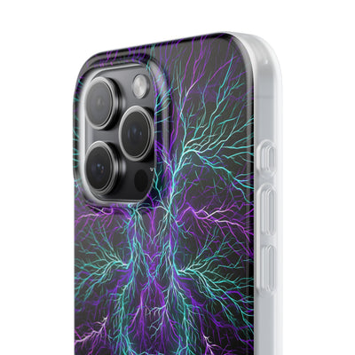Electric Plasma Arbor · Lite Phone Case for iPhone ·  Purple