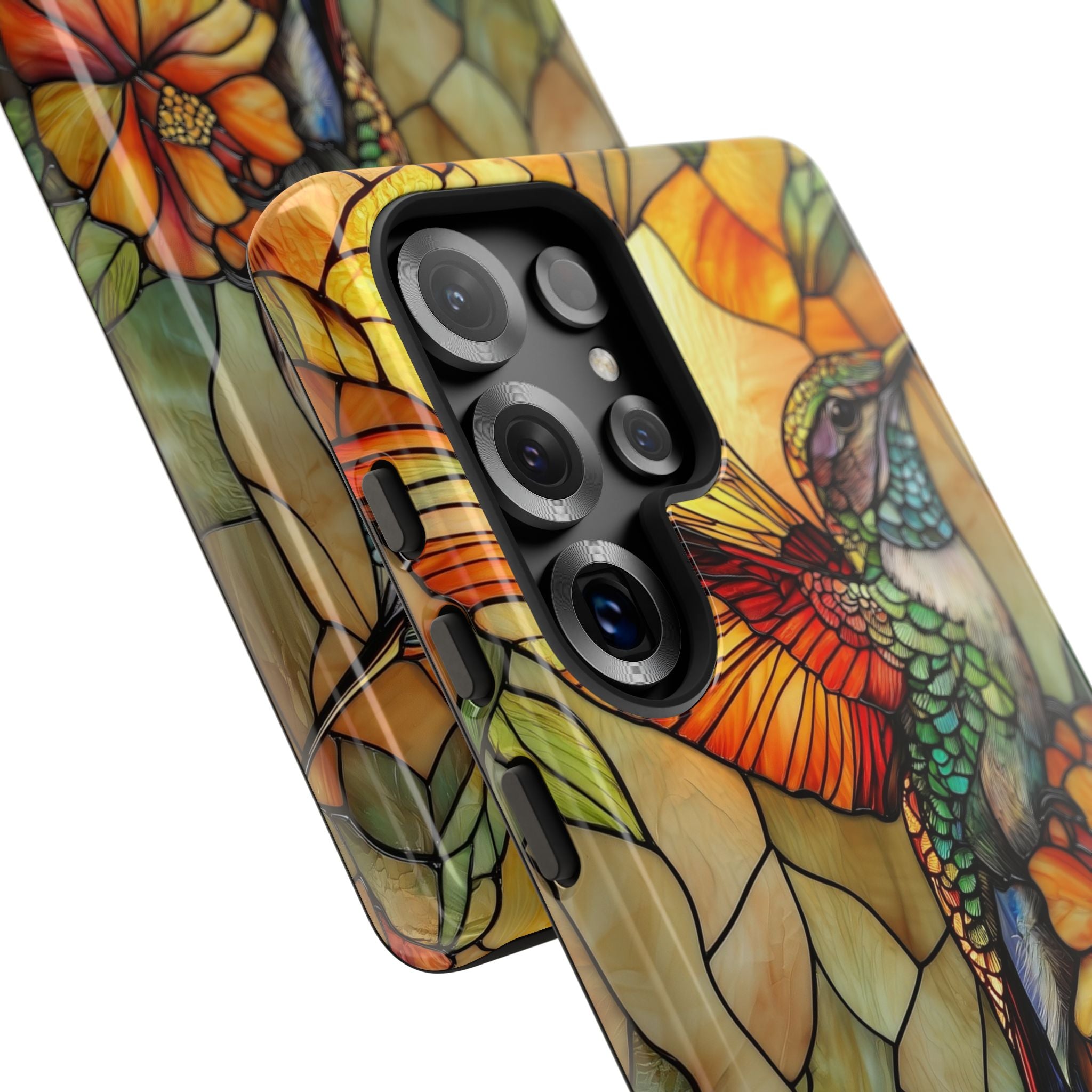 Amber Glass Hummingbird · Tough Handyhülle für Samsung