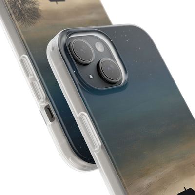 Midnight Cabin Glow · Soft Phone Case for iPhone