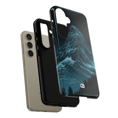 Glacial Alpine Peak · Tough Phone Case for Samsung · Blue