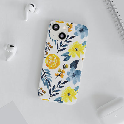 Golden Bloom iPhone 13 mini Case - Soft