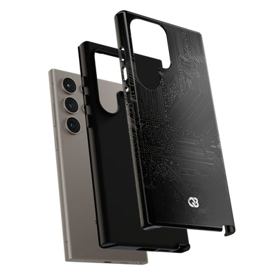 Obsidian Circuitry · Tough Phone Case for Samsung · Black