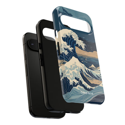 Cresting Blue Wave Google Pixel 9 Pro Case - Tough