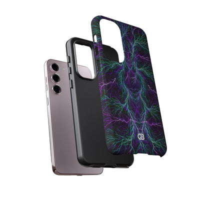 Electric Plasma Arbor · Tough Phone Case for Samsung · Purple