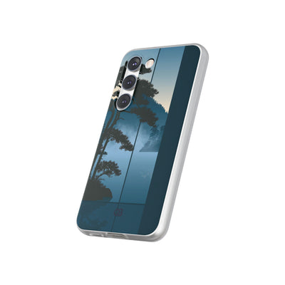 Blue Lite Phone Case for Samsung - Kyoto Mist Pine