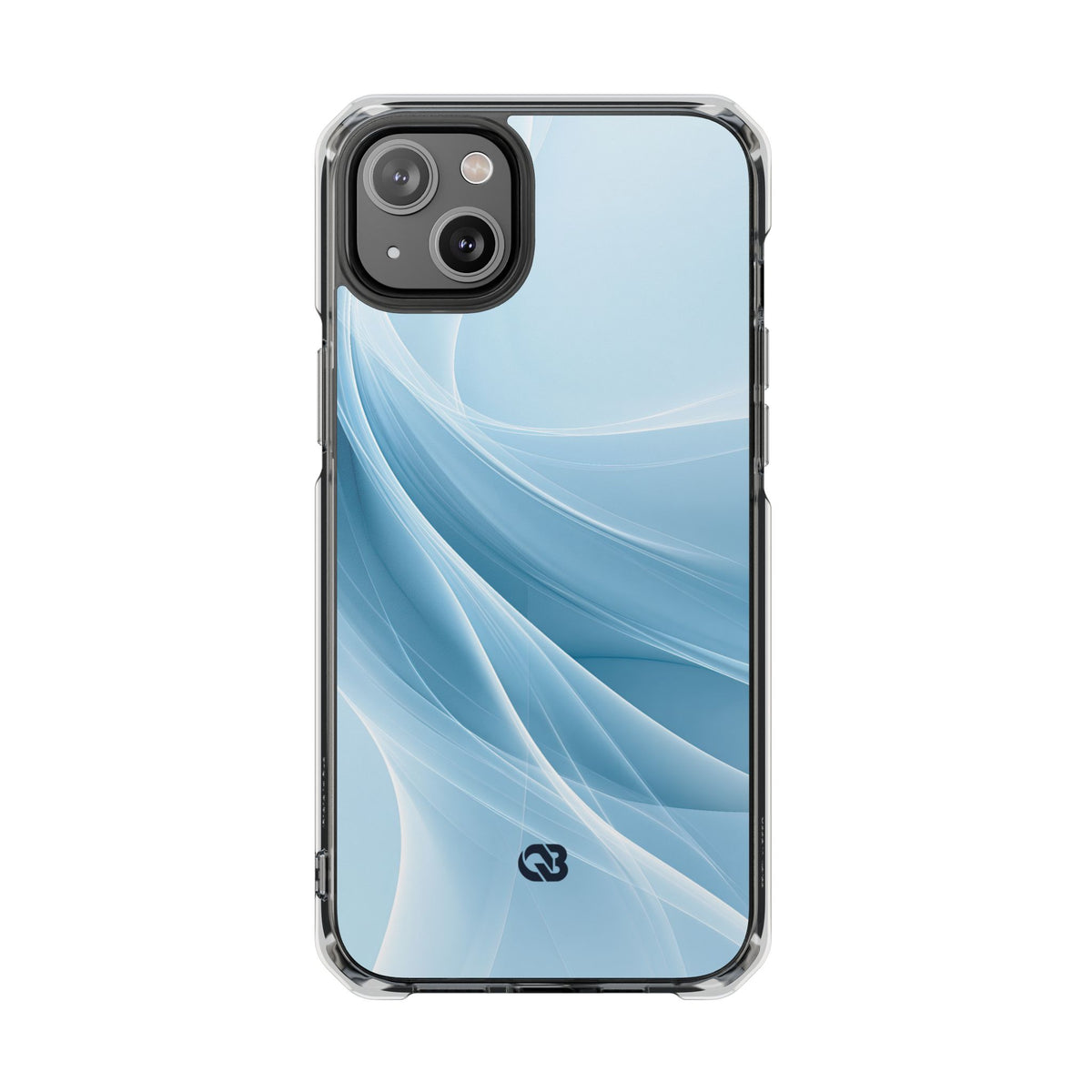 Azure Horizon · Clear Impact Magnetic Phone Case for iPhone ·  Blue