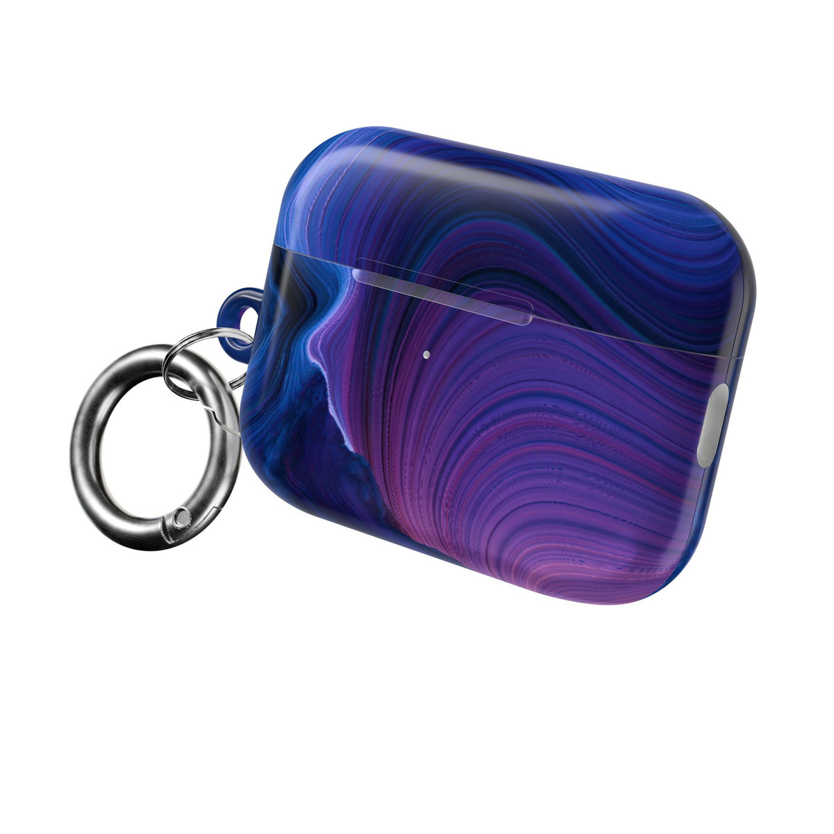 Radiant Strata · Hard Case for AirPods & AirPods Pro · Blue