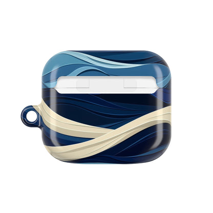 Blue Wave Flow - AirPods Case