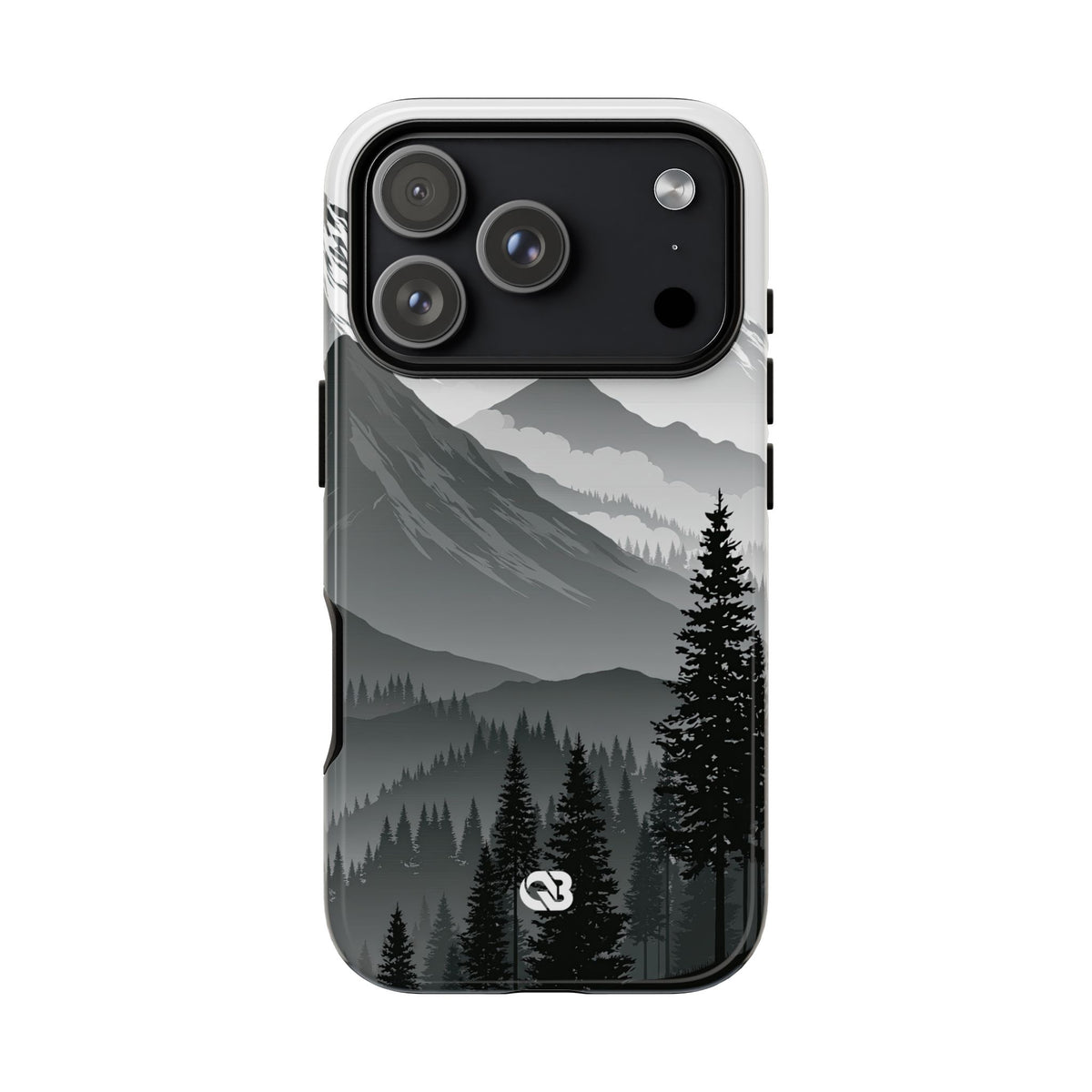 Alpine Horizon · Tough Phone Case for iPhone · Black